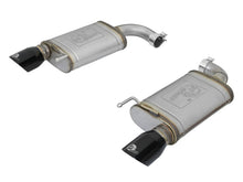 Load image into Gallery viewer, aFe MACHForce XP 2.5in 409 Stainless Axle Back Exhaust w/ Black Tips 15-17 Ford Mustang I4-2.3L (t) Axle Back aFe