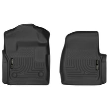 Load image into Gallery viewer, Husky Liners 2017 Ford F250/F350 Series Standard Cab X-Act Contour Black Floor Liners Floor Mats - Rubber Husky Liners