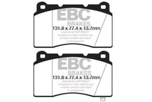 Load image into Gallery viewer, EBC 09+ Hyundai Genesis Coupe 2.0 Turbo (Brembo) Redstuff Front Brake Pads Brake Pads - Performance EBC
