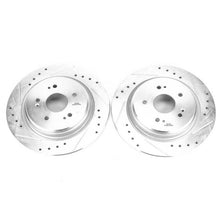 Load image into Gallery viewer, Power Stop 15-19 Acura TLX Rear Evolution Drilled & Slotted Rotors - Pair Brake Rotors - Slot & Drilled PowerStop