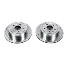 Load image into Gallery viewer, Power Stop 12-15 Chevrolet Captiva Sport Rear Evolution Drilled & Slotted Rotors - Pair Brake Rotors - Slot & Drilled PowerStop