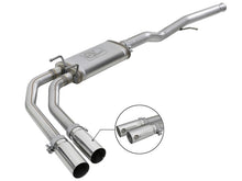 Load image into Gallery viewer, aFe Rebel Series 3in-2.5in 409 SS Cat-Back Exhaust 09-18 GM Silverado/Sierra 1500 V6-4.3L / V8-4.6L Catback aFe