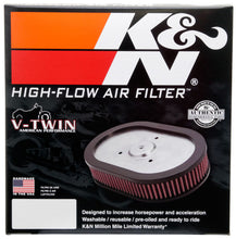Load image into Gallery viewer, K&N 2014 Indian Chief Classic 111 CI Replacement Drop In Air Filter Misc Powersports K&N Engineering