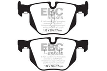 Load image into Gallery viewer, EBC 10-14 BMW X5 3.0 Turbo (35) Redstuff Rear Brake Pads Brake Pads - Performance EBC