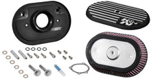 Load image into Gallery viewer, K&N Street Metal Intake System for 02-06 Harley Davidson Road King F/I 88cl Side Draft Dyna/Softail Cold Air Intakes K&N Engineering