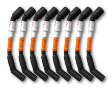 Load image into Gallery viewer, Kooks 10mm Spark Plug Wires - Orange w/Black Boots (8 pc. Set) Spark Plug Wire Sets Kooks Headers