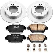 Load image into Gallery viewer, Power Stop 90-94 Eagle Talon Rear Z17 Evolution Geomet Coated Brake Kit Brake Kits - Performance Blank PowerStop