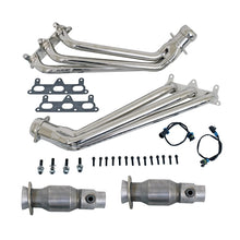Load image into Gallery viewer, BBK 10-11 Camaro V6 Long Tube Exhaust Headers With Converters - 1-5/8 Chrome Headers & Manifolds BBK