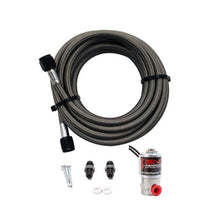 Load image into Gallery viewer, Snow Performance Braided SS Line Trunk Mount Upgrade (4AN SS Braided Line Systems) Injection Pump Components Snow Performance