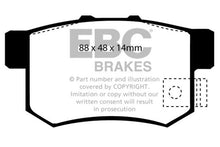 Load image into Gallery viewer, EBC 01-03 Acura CL 3.2 Yellowstuff Rear Brake Pads Brake Pads - Performance EBC