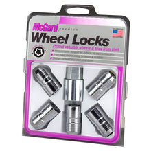 Load image into Gallery viewer, McGard Wheel Lock Nut Set - 5pk. (Cone Seat) M14X1.5 / 22mm Hex / 1.639in OAL - Chrome Lug Nuts McGard
