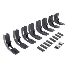 Load image into Gallery viewer, Go Rhino 19-22 Chevrolet Silverado 1500 CC Mtg Brackets (V-Series V3/RB10 Slim/RB20 Slim) - Tex. Blk Brackets Go Rhino