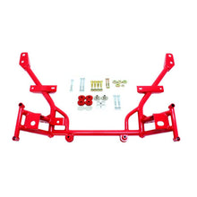 Load image into Gallery viewer, BMR 05-14 S197 Mustang K-Member w/ 1/2in Lowered Motor Mounts and STD. Rack Mounts - Red Crossmembers BMR Suspension