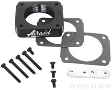 Load image into Gallery viewer, Airaid 98-04 Ford Mustang GT 4.6L SOHC PowerAid TB Spacer Throttle Body Spacers Airaid