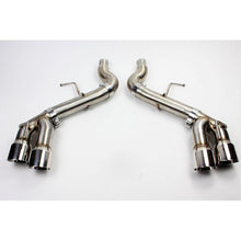 Load image into Gallery viewer, Mishimoto 2016+ Chevrolet Camaro Quad-Tip Race Axle-Back Exhaust w/ Polished Tips Axle Back Mishimoto