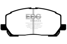Load image into Gallery viewer, EBC 00-03 Toyota Highlander 2.4 2WD Yellowstuff Front Brake Pads Brake Pads - Performance EBC