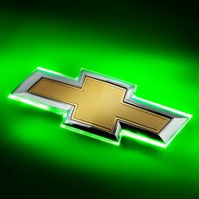 Load image into Gallery viewer, Oracle 16-19 Chevrolet Camaro Illuminated Bowtie - Green SEE WARRANTY Light Accessories and Wiring ORACLE Lighting