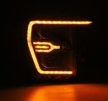 Load image into Gallery viewer, AlphaRex 21-22 Ford F150 Luxx-Series Projector Headlights Black w/Activ Light/Seq Signal Headlights AlphaRex