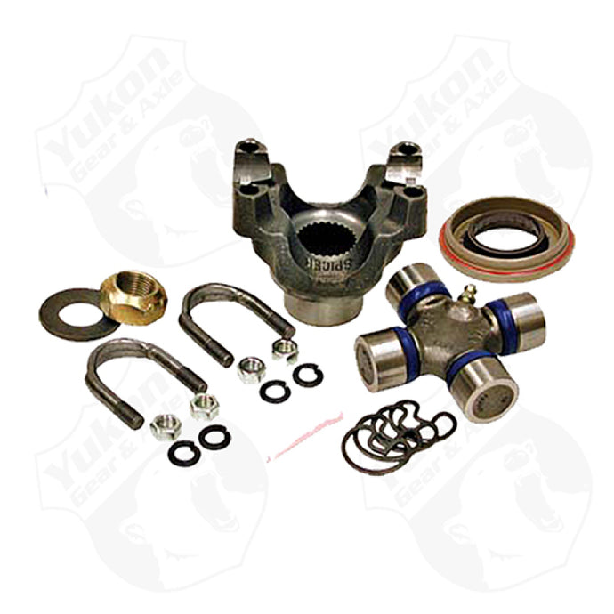 Yukon Gear Replacement Trail Repair Kit For AMC Model 20 w/ 1310 Size U/Joint and U-Bolts U-Joints Yukon Gear & Axle   