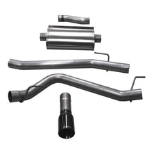Load image into Gallery viewer, Corsa 20-24 Jeep Gladiator JT 3.6L Single Side Exit Cat-Back Exhaust System w/ Single 4in Black Tip Catback CORSA Performance