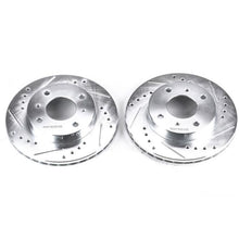 Load image into Gallery viewer, Power Stop 91-96 Infiniti G20 Front Evolution Drilled & Slotted Rotors - Pair Brake Rotors - Slot & Drilled PowerStop