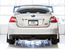 Load image into Gallery viewer, AWE Tuning Subaru STI VA / WRX GV / STI GV Sedan Touring Edition Exhaust - Chrome Silver Tip (102mm) Catback AWE Tuning