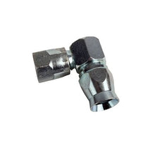 Load image into Gallery viewer, DETROIT SPEED 90 DEGREE -6AN PRESSURE FITTING AT PUMP Steering & Suspension Detroit Speed C Default Title