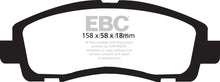 Load image into Gallery viewer, EBC 09-14 Acura TL 3.5 Redstuff Front Brake Pads Brake Pads - Performance EBC
