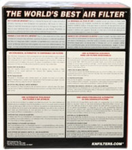 Load image into Gallery viewer, K&N Round Tapered Universal Air Filter 4in Flange ID x 5.375 Base OD x 4in Top OD x 6.5in H Air Filters - Universal Fit K&N Engineering