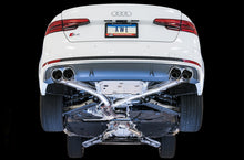 Load image into Gallery viewer, AWE Tuning Audi B9 S4 Track Edition Exhaust - Non-Resonated (Silver 102mm Tips) Catback AWE Tuning