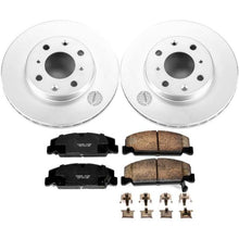Load image into Gallery viewer, Power Stop 90-00 Honda Civic Front Z17 Evolution Geomet Coated Brake Kit Brake Kits - Performance Blank PowerStop
