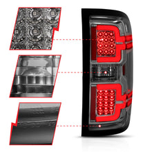 Load image into Gallery viewer, ANZO 2014-2018 Chevy Silverado 1500 LED Taillights Smoke Tail Lights ANZO