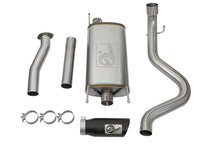 Load image into Gallery viewer, aFe MACHForce XP Cat-Back SS w/Black Tips 16 Toyota Tacoma V6-3.5L Catback aFe