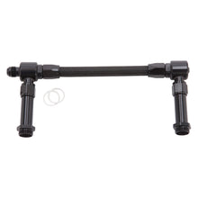 Load image into Gallery viewer, Russell Performance -8 AN to -8 AN ProClassic II Holley 4150 Dual Inlet Carb Kit (Black) Carburetor Fuel Inlet Kits Russell