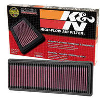 Load image into Gallery viewer, K&N 12 Fiat 500 Abarth 1.4L Replacement Air Filter Air Filters - Drop In K&N Engineering