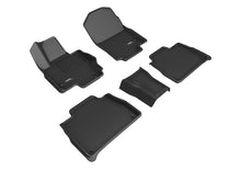 Load image into Gallery viewer, 3D MAXpider 20-22 Mercedes-Benz GLE-Class 5-Seat Kagu 1st & 2nd Row Floormat - Black Floor Mats - Rubber 3D MAXpider