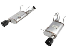 Load image into Gallery viewer, aFe MACHForce XP Exhaust 11-14 Ford Mustang GT V8-5.0L 3in. Stainless Steel Axle-Back w/Black Tips Axle Back aFe