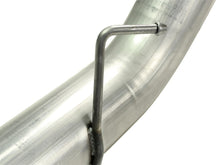 Load image into Gallery viewer, aFe Atlas 5in DPF-Back Aluminized Steel Exh Sys Ford Diesel Trucks 11-14 v8-6.7L td wrinkled blk tip DPF Back aFe