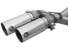 Load image into Gallery viewer, aFe Rebel Series 3in. to 2.5in. 409 SS C/B Exhaust 11-14 Ford F-150 V6-3.5L (tt) - Polished Tip Catback aFe
