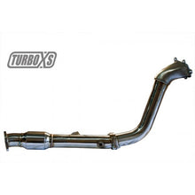Load image into Gallery viewer, Turbo XS 02-07 WRX-STi / 04-08 Forester XT High Flow Catted Downpipe Downpipes Turbo XS