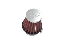 Load image into Gallery viewer, K&N Universal Chrome Filter 2 1/8 inch FLG / 3 inch Bottom / 2 inch Top / 3 inch Height Air Filters - Universal Fit K&N Engineering