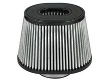 Load image into Gallery viewer, aFe MagnumFLOW Pro Dry S Air Filters 4F x (9x6-1/2)B x (6-3/4x5-1/2)T (INV) x 6-1/8 H in Air Filters - Universal Fit aFe