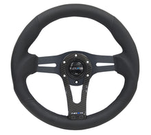 Load image into Gallery viewer, NRG Reinforced Steering Wheel (320mm) w/Carbon Center Spoke Steering Wheels NRG