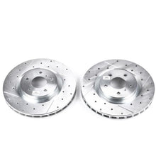 Load image into Gallery viewer, Power Stop 03-04 Infiniti G35 Front Evolution Drilled & Slotted Rotors - Pair Brake Rotors - Slot & Drilled PowerStop