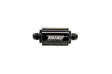 Load image into Gallery viewer, Turbosmart FPR Billet Inline Fuel Filter 1.75in OD 3.825in Length AN-8 Male Inlet - Black Fuel Filters Turbosmart