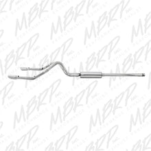 Load image into Gallery viewer, MBRP 14 Chevy/GMC 1500 Silverado/Sierra 4.3L V6/5.3L V8 Dual Split Rear T409 3in Cat Back Exhaust Catback MBRP