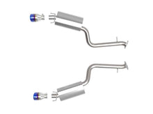 Load image into Gallery viewer, aFe Lexus IS350 14-22 V6-3.5L Takeda Axle-Back Exhaust System- Blue Tip Axle Back aFe