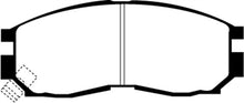 Load image into Gallery viewer, EBC 95-99 Chrysler Sebring Coupe 2.0 Yellowstuff Front Brake Pads Brake Pads - Performance EBC