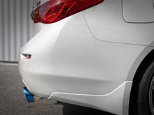 Load image into Gallery viewer, aFe Takeda 2.5in 304 SS Cat-Back Exhaust System w/ Blue Flame Tips 16-18 Infiniti Q50 V6-3.0L (tt) Catback aFe