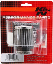 Load image into Gallery viewer, K&N Universal Chrome Filter 1 1/8 inch FLG / 2 1/4 inch Bottom / 2 inch Top / 2.5 inch Height Air Filters - Universal Fit K&N Engineering